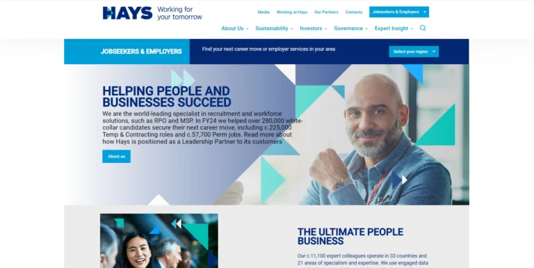 hays-Best Best Recruitment Services in Australia