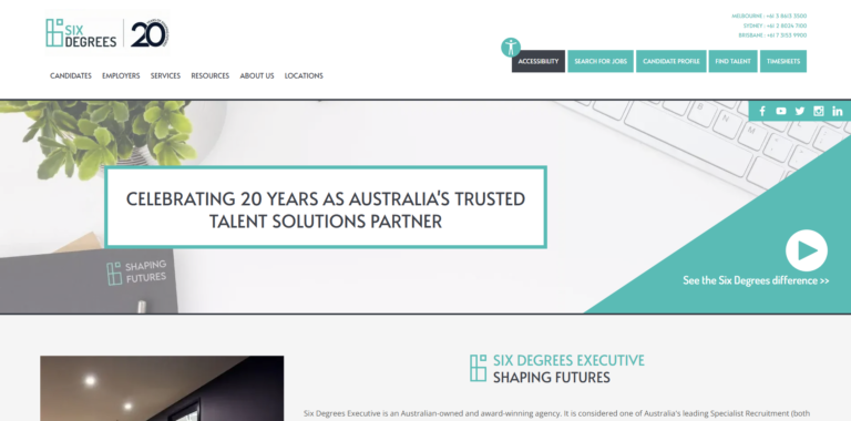 Six Degree Executive-Best Engineering Recruiters in Australia