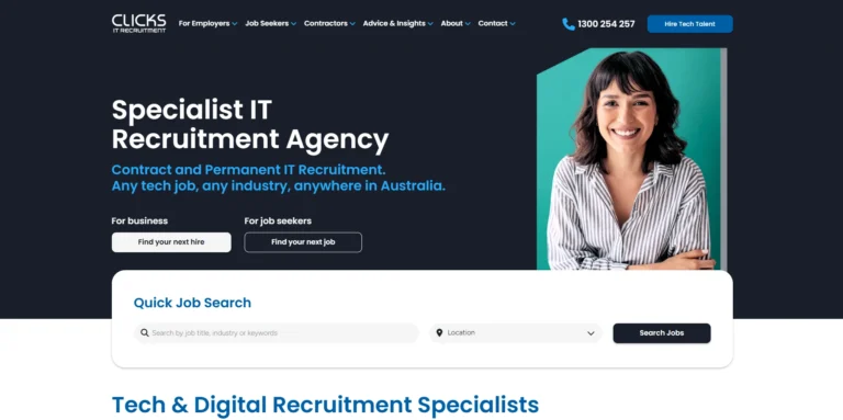 CLICKS- Top IT Recruitment Services In Australia