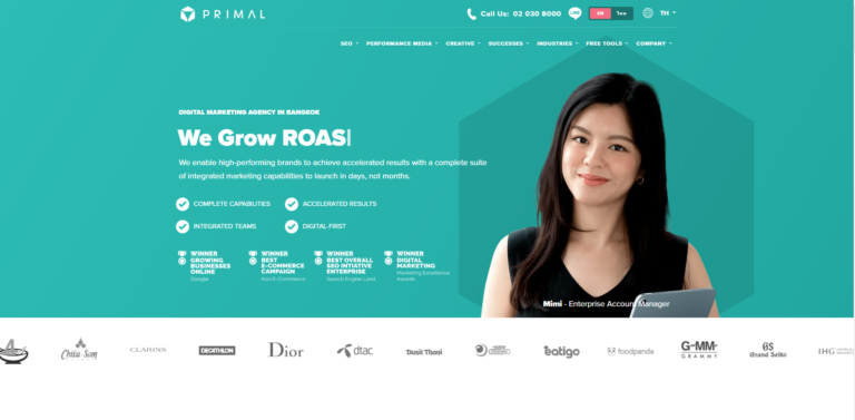 Primal - Best Digital Marketing Services In Thailand