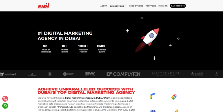 ENH Media- Best Social Media Marketing Services in Dubai