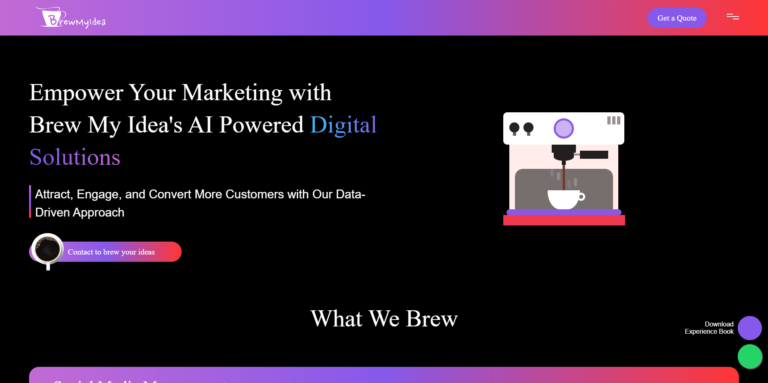 Brew My Idea- Best Social Media Marketing Services in UAE