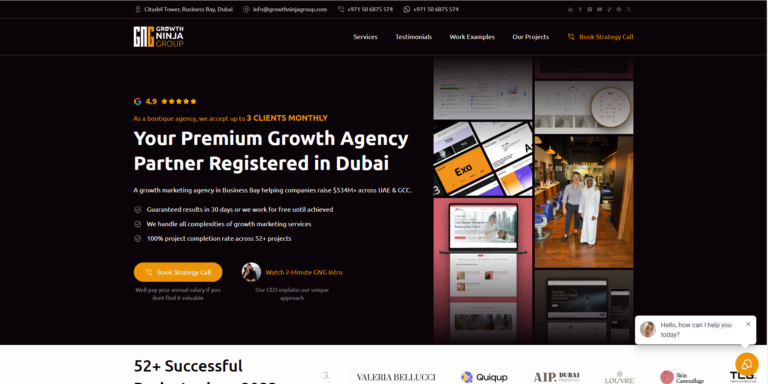 Growth Ninja Group (GNG) - Growth Agency in Dubai- Best SEO Services in Dubai