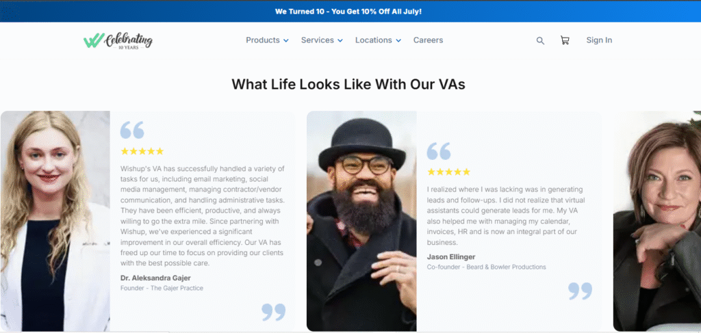 Wishup : Best Sales Virtual Assistants in USA