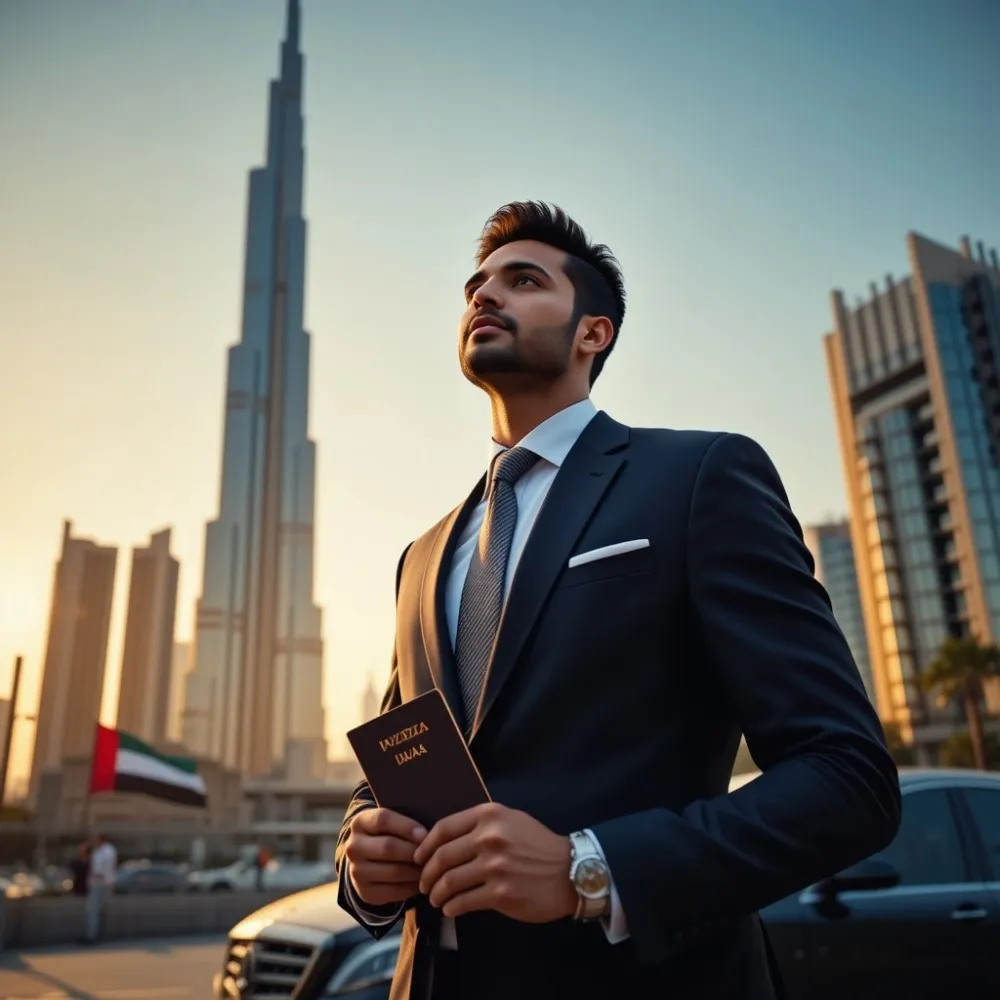 How to Apply for the Golden Visa (Indian Applicants) :Dubai Work Visa 2025