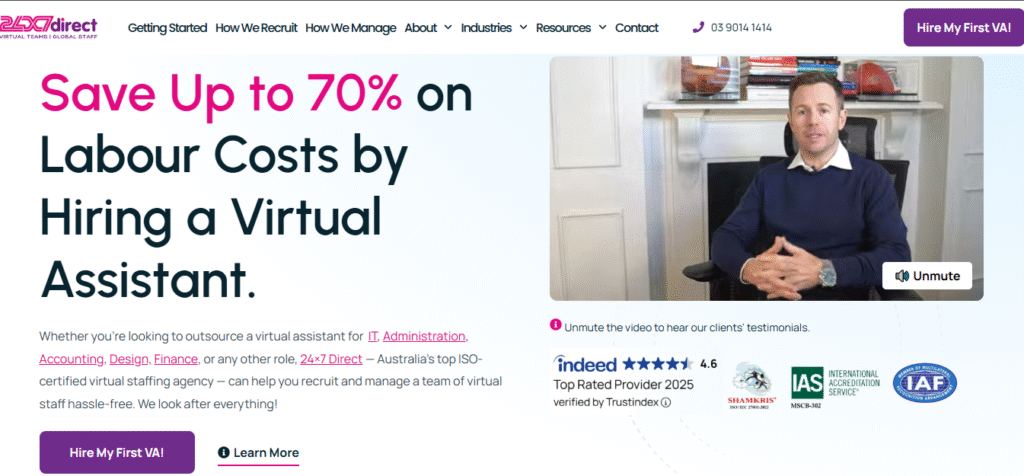 24x7Direct : Top Virtual Assistant Services in Australia