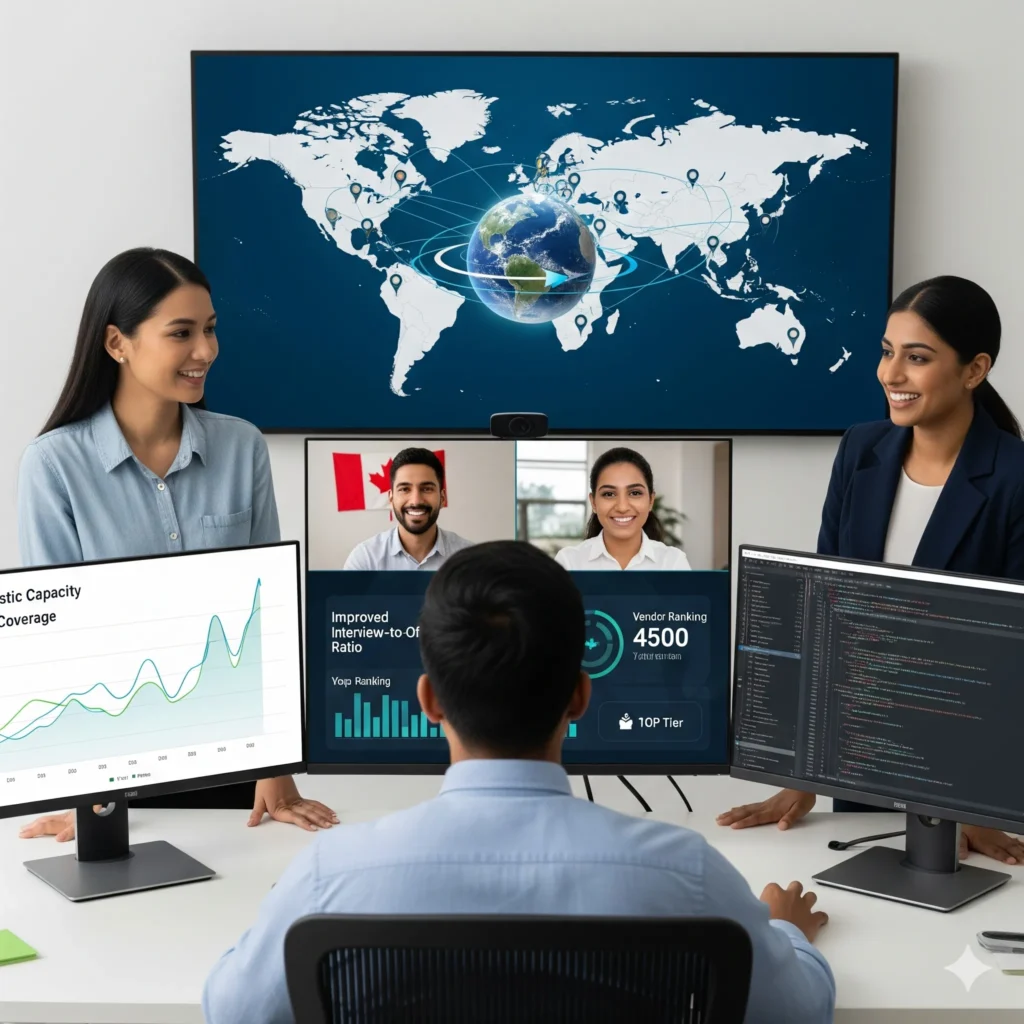 Offshore RPO advantages for Canadian VMS programs : Top VMS recruiting services in Canada