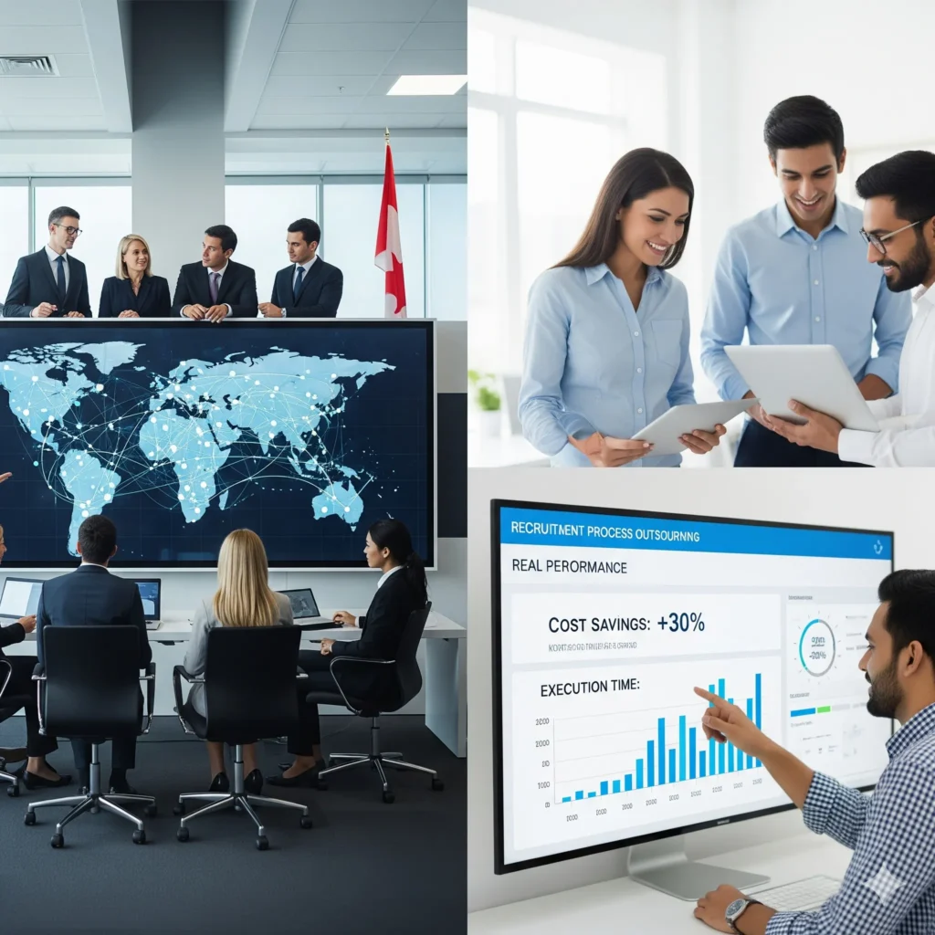 Choosing between global MSPs and specialized offshore RPOs : Top VMS recruiting services in Canada