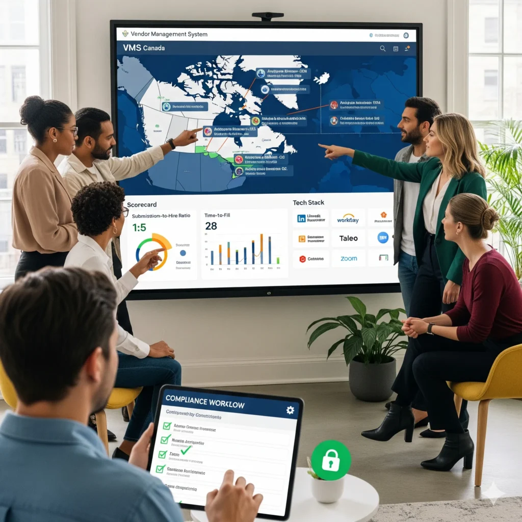 Evaluating providers : Top VMS recruiting services in Canada