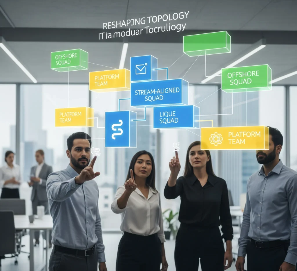 How Offshore Teams Reshape Team Topology : IT offshore recruiting