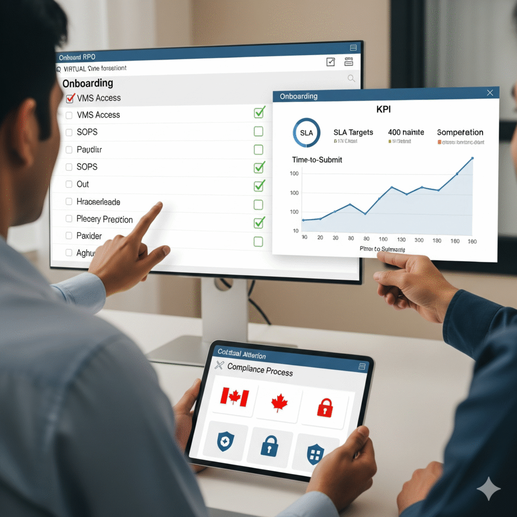 Offshore RPO onboarding checklist : Top VMS recruiting services in Canada