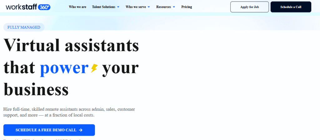 workstaff360 : Top Sales Virtual Assistant Services in Canada