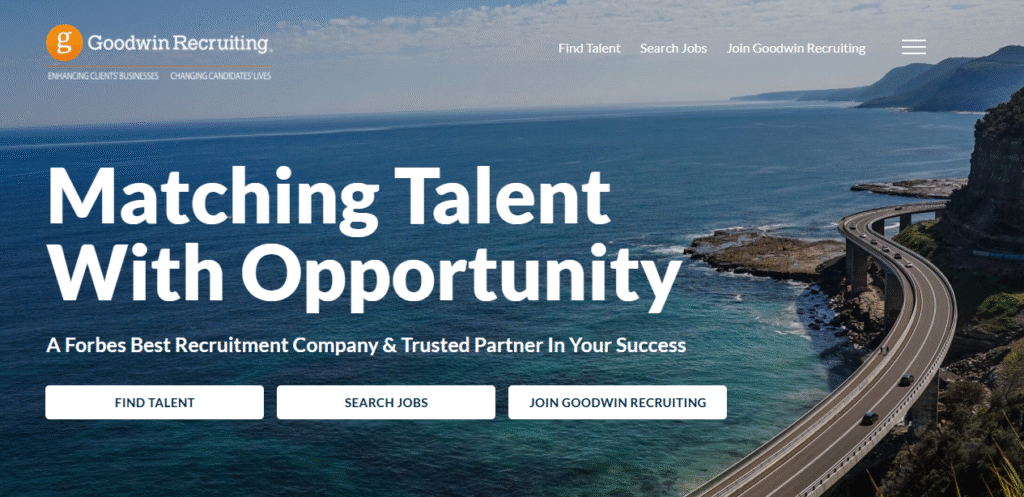 Goodwin Recruiting : Top Recruiting Services to grow your sales team in the USA