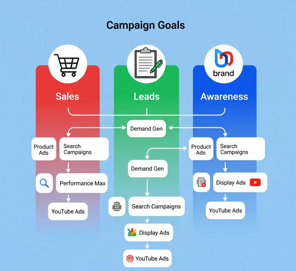 Intent-Focused Campaign Structures : Latest Google Ads Growth Techniques in 2025