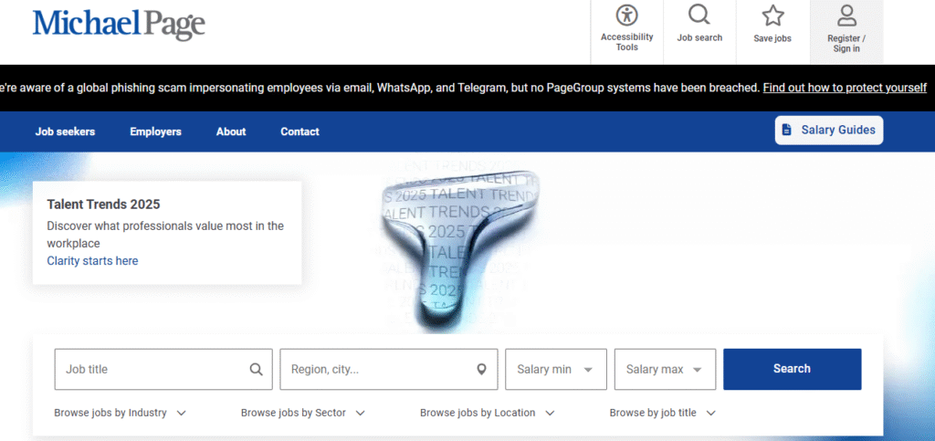 Michael Page : Top Recruiting Services to grow your sales team in the USA
