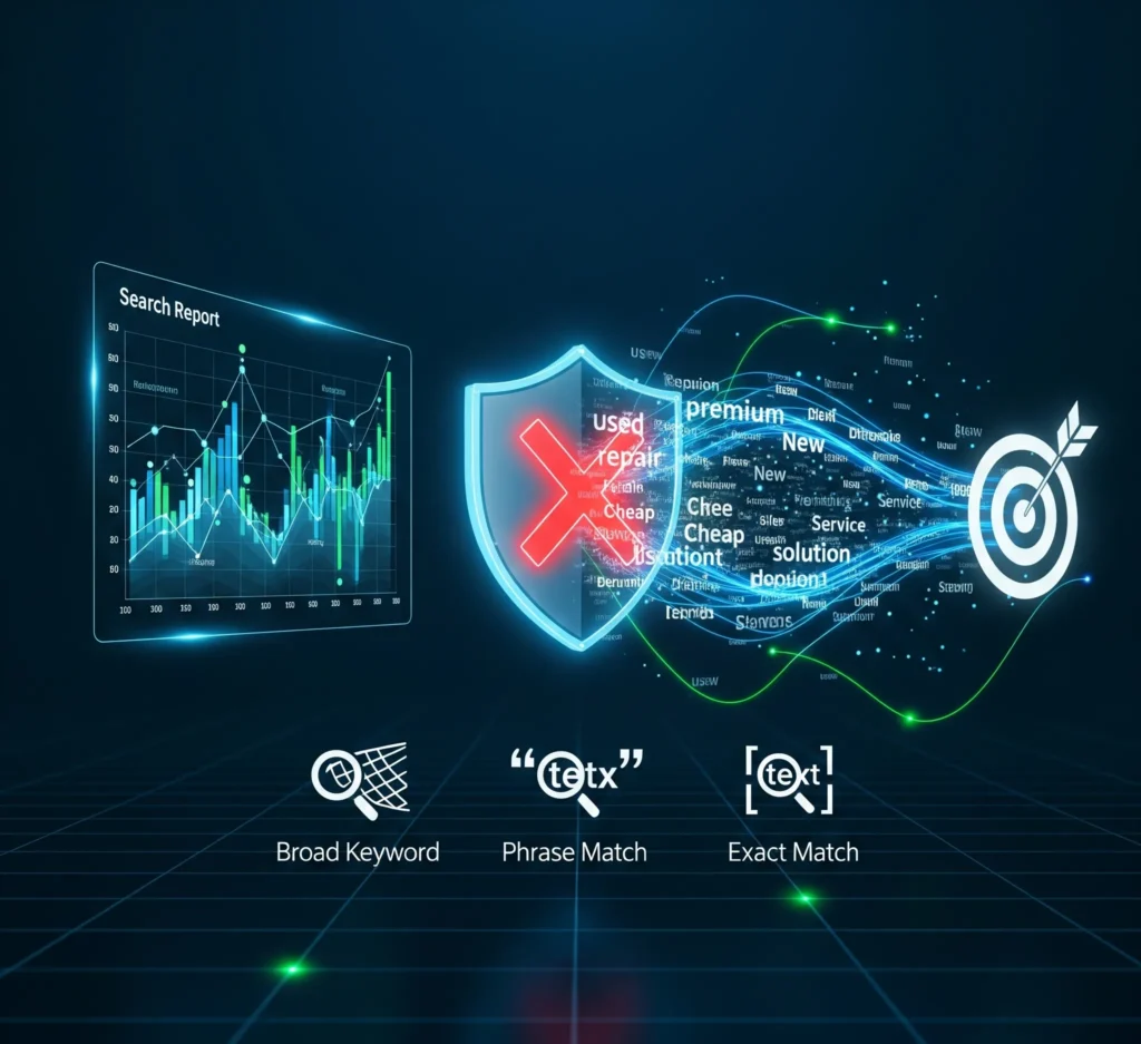 Persistent Negative Keyword Management :
