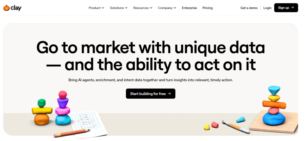 Clay: best recruitment AI tools