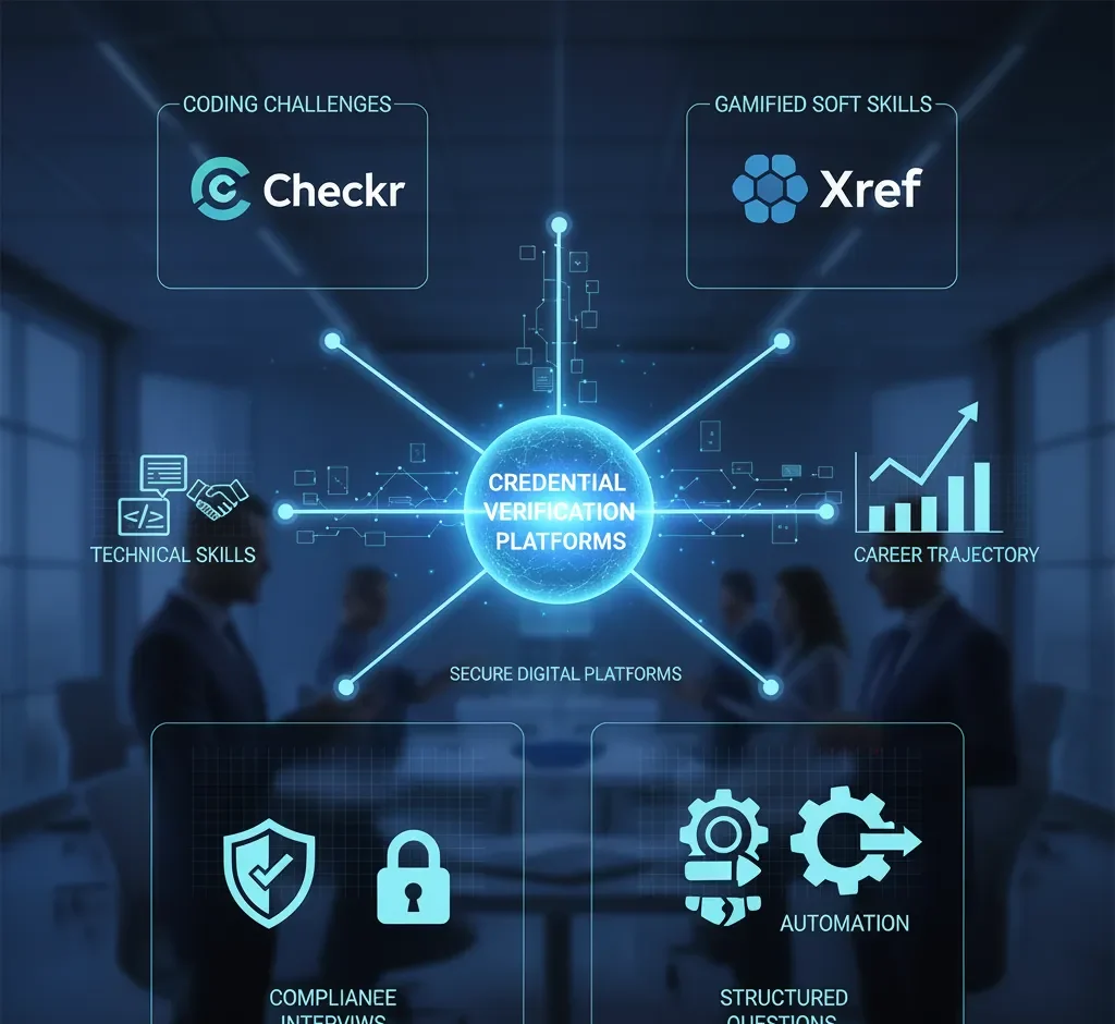 Automated Reference & Background Checks :