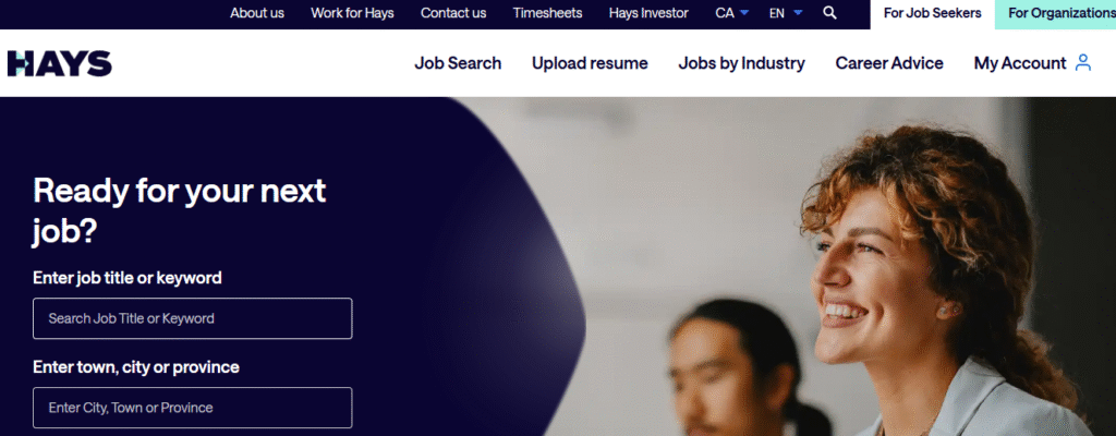Hays Canada: Best IT Recruiting Firms in Canada