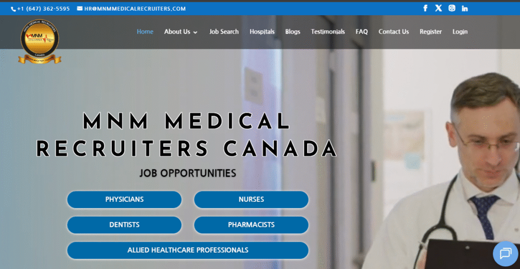 MNM Medical Recruiters: Healthcare Offshore Recruitment in Canada