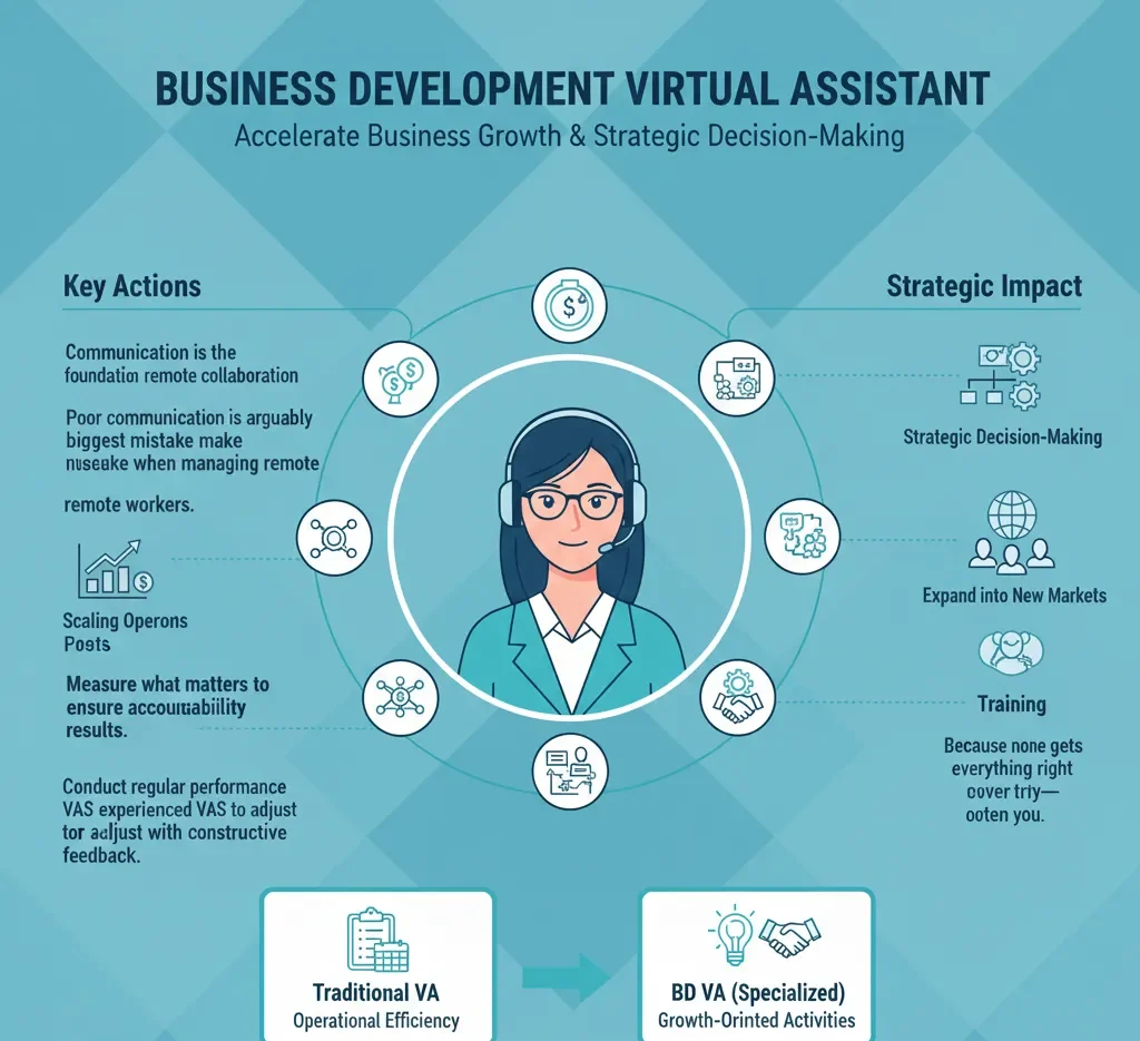 Core Functions of a BD VA:: Best Business Development Virtual Assistant in USA