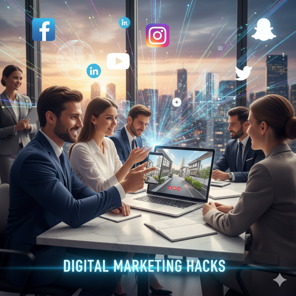 Digital Marketing Hacks for Real Estate Business