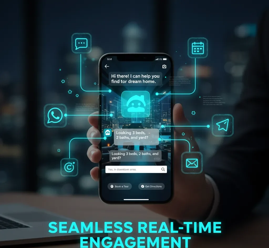 Use WhatsApp Chatbots for 24/7 Lead Engagement: Digital Marketing Hacks for Real Estate Business