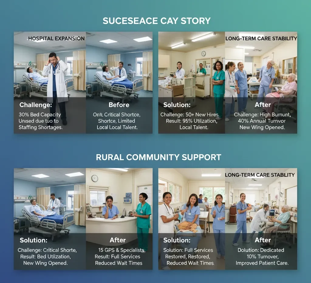 Case Studies: Success Stories from Healthcare Organizations: Top Offshore Healthcare Recruitment Services in USA