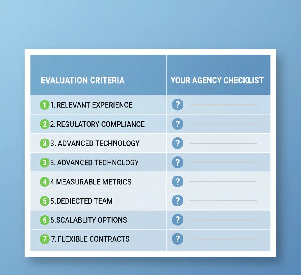 Evaluation Criteria: Choosing the Right Offshore Healthcare Recruitment Provider: