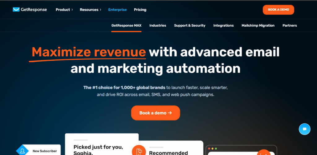 GetResponse: All-in-One Marketing Platform with European Presence - Top Email Marketing Services in Europe