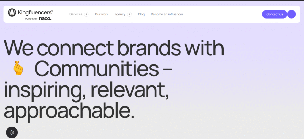 Kingfluencers (Switzerland/Zurich) — Best for Influencer-Integrated Strategies: Top Social Media Marketing Services in Europe