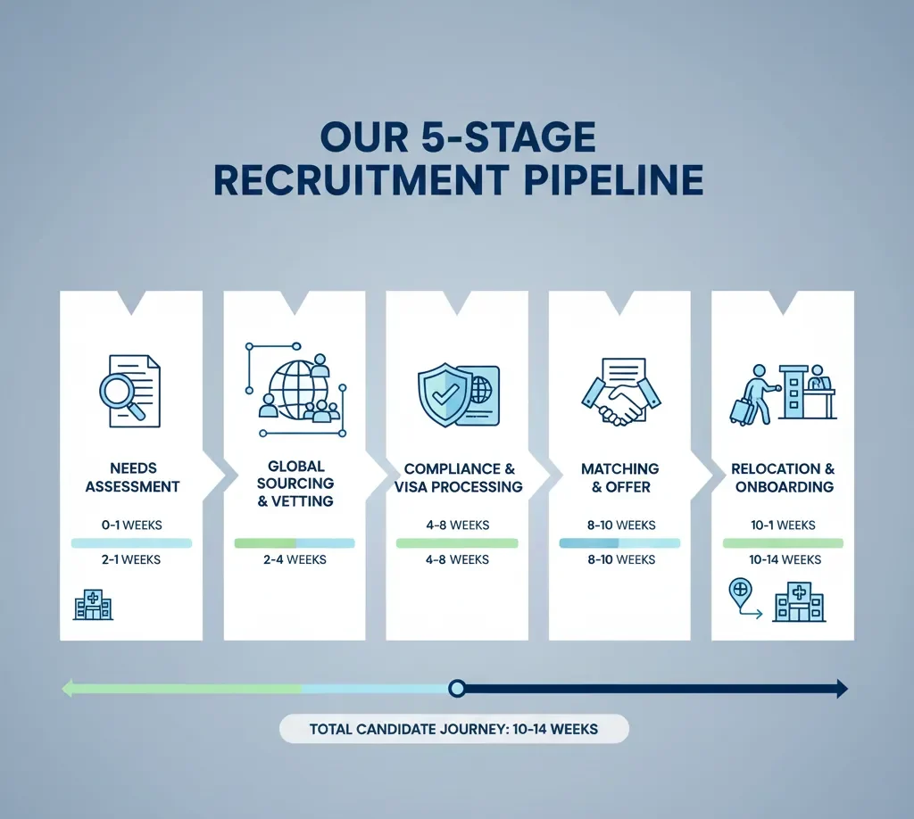 Offshore Healthcare Recruitment Process: How It Works: