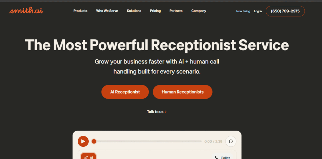 Smith.ai: Best Customer Service Virtual Assistant Services in USA
