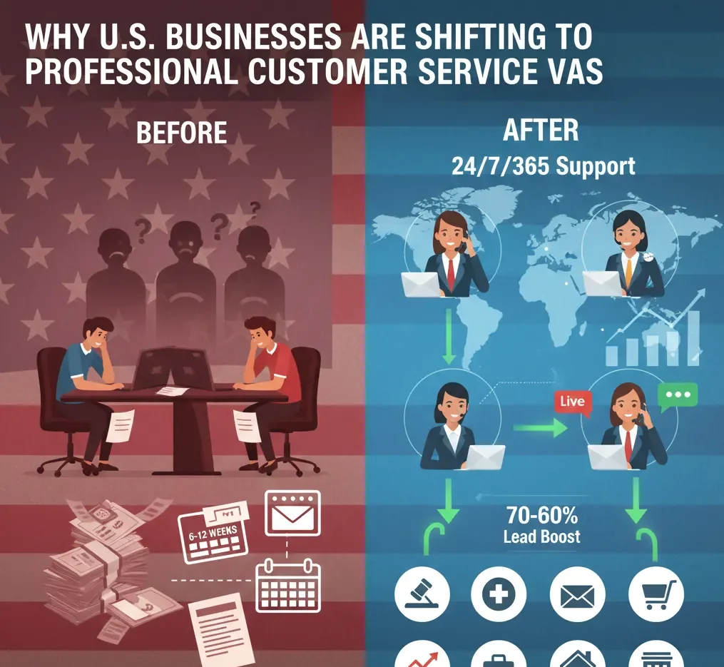Why U.S. Businesses Are Shifting to Professional Customer Service VAs: