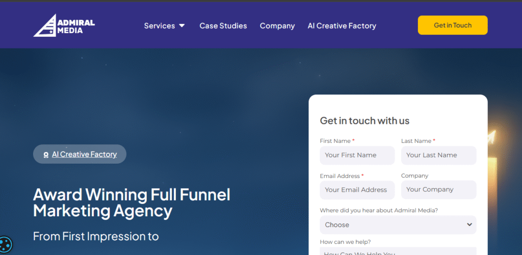 Admiral Media — Marbella, Spain : Top Performance Marketing Services in Europe