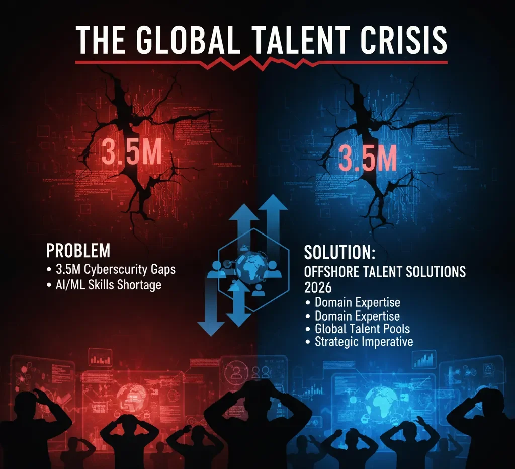The IT & Healthcare Talent Crisis: Understanding the Challenge -- Best IT & Healthcare Offshore Recruiters in 2026