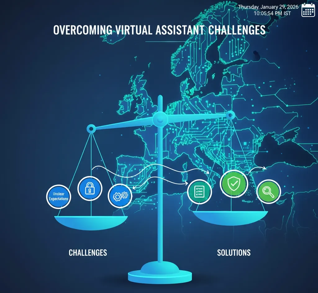 Addressing Common Challenges in Virtual Assistant Relationships :- Best Virtual Assistant Services in Europe