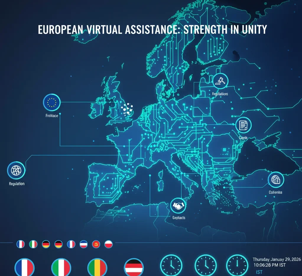The European Advantage: Why European Virtual Assistant Services Matter :- Best Virtual Assistant Services in Europe