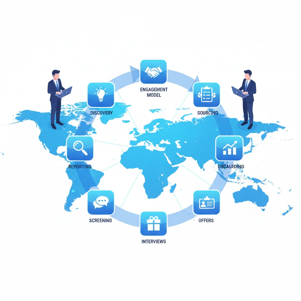 How Offshore Recruitment Services in Europe Typically Work