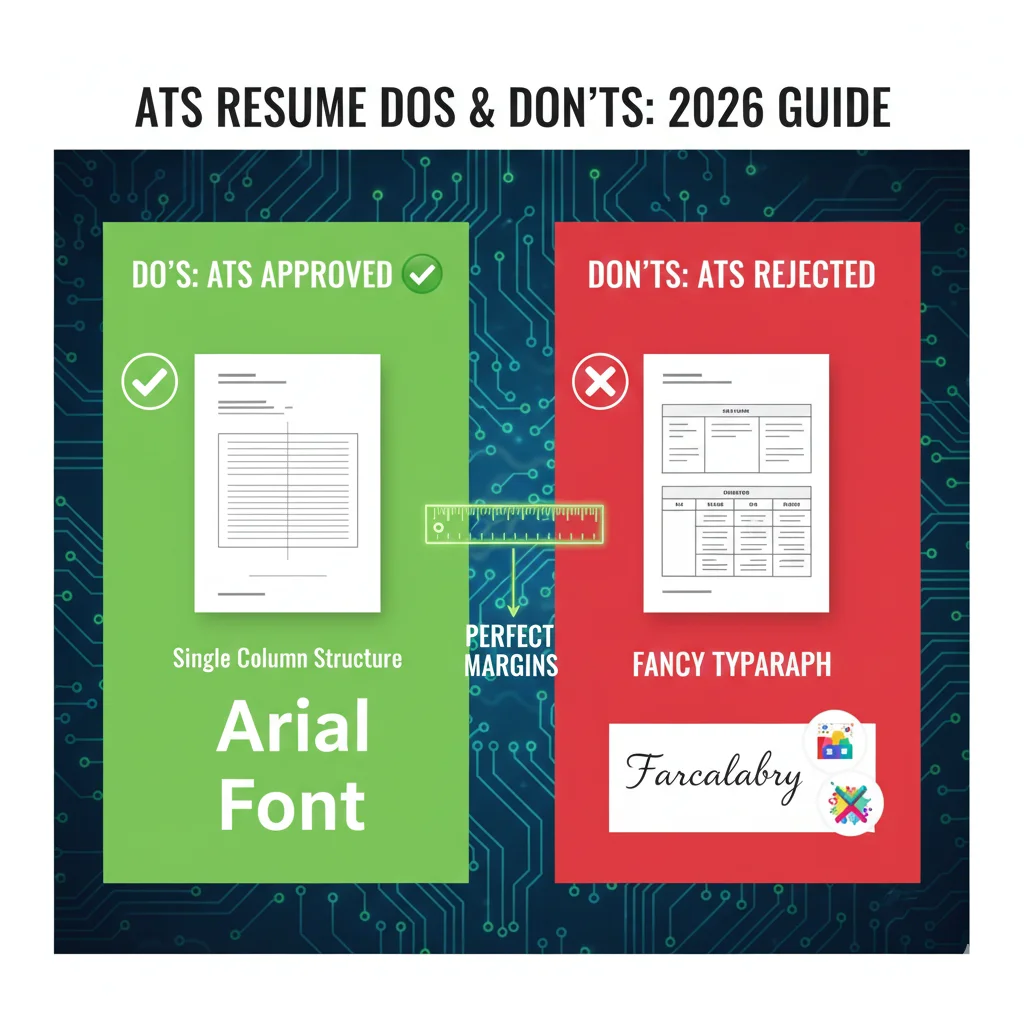 Formatting rules for an ATS friendly Free resume in 2026