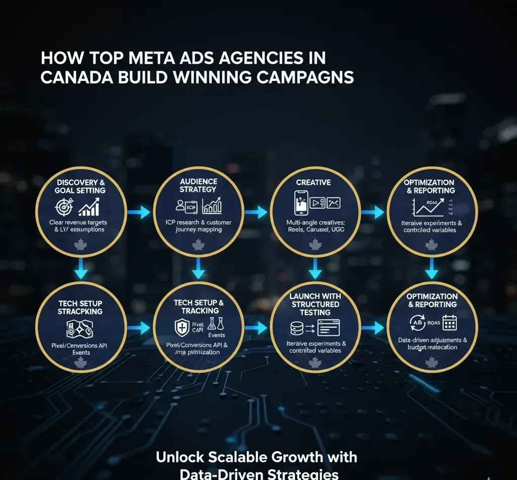 How the Best Meta Ads Marketing Services in Canada build campaigns