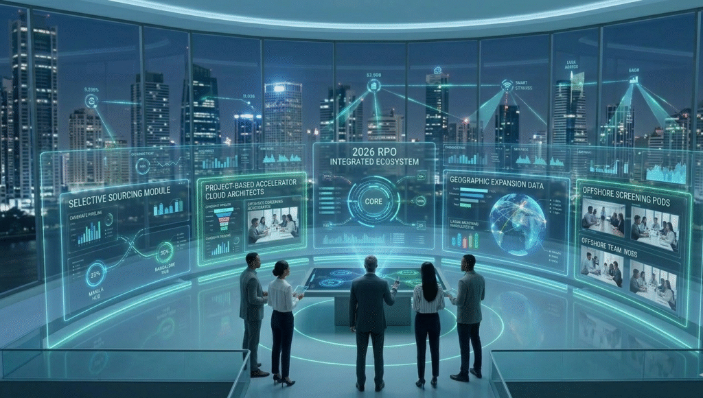 Modular and hybrid outsourcing models