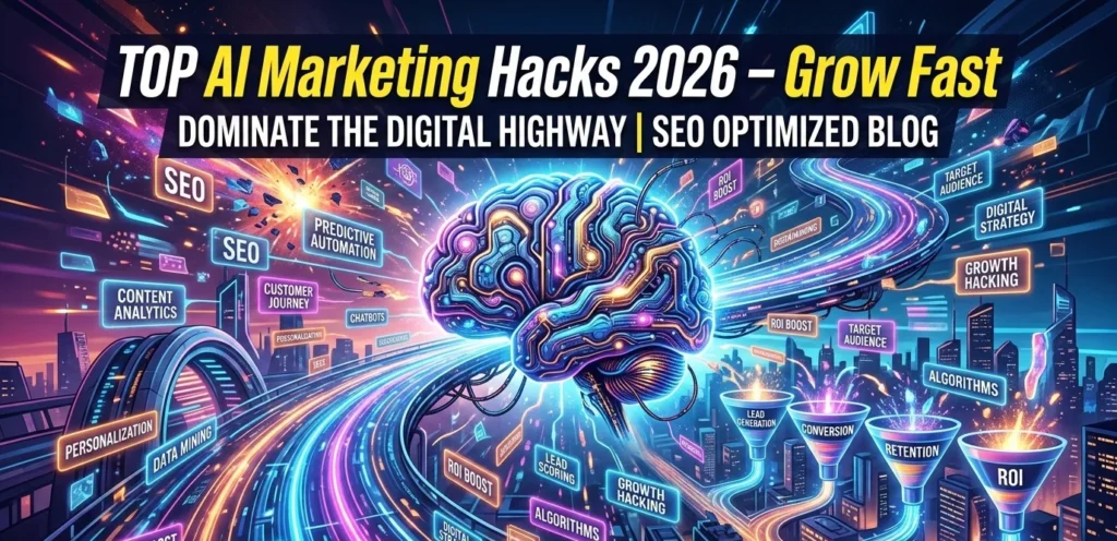 TOP AI MARKETING HACKS IN 2026: How To Grow Your Business Fast