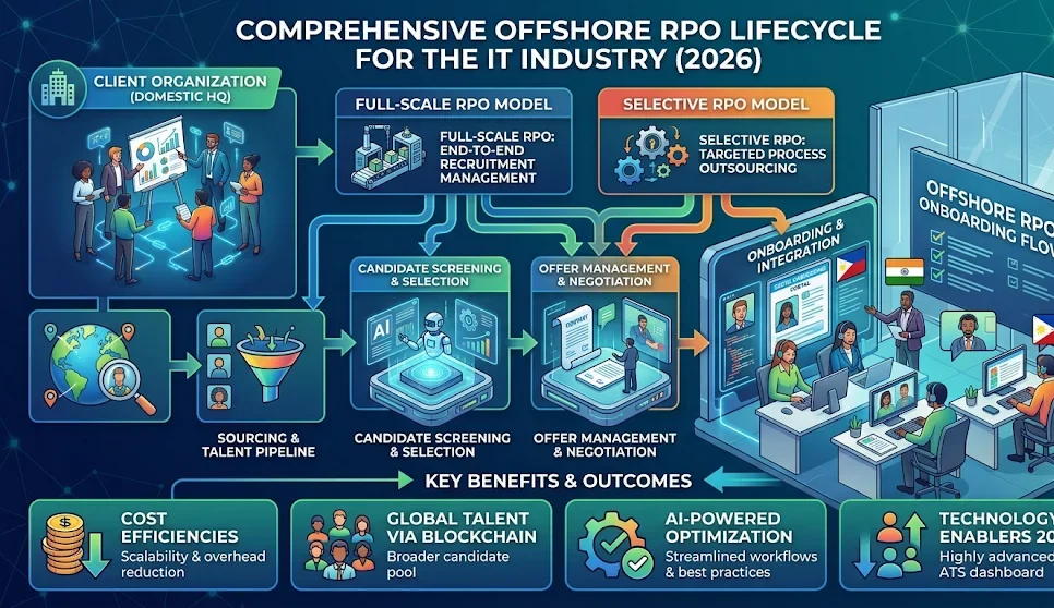 How offshore RPO works in the IT industry