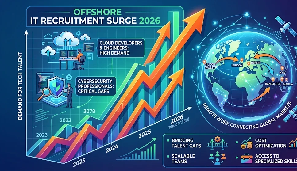 Why offshore IT recruitment is surging in 2026