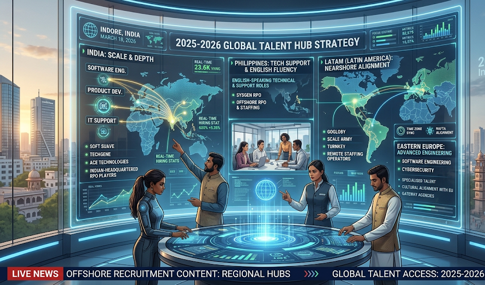 Global hubs and nearshore options