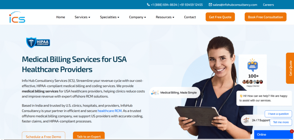 Infohub consultancy services: Top Healthcare Offshore Screening Services in 2026