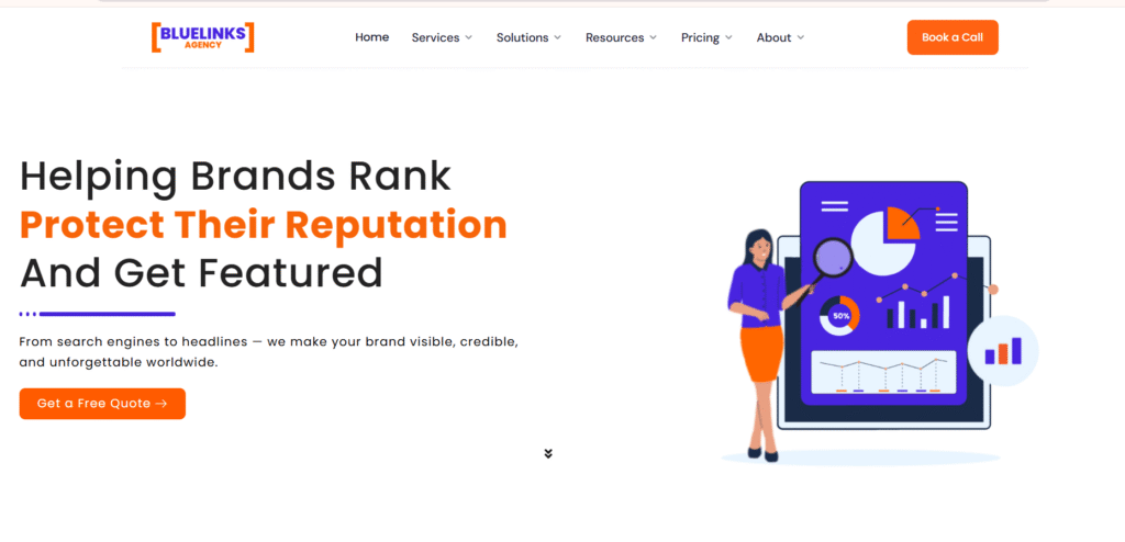 Blue Links Agency: Best Real Estate SEO Services in Dubai